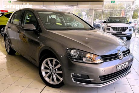 Grey 2015 Volkswagen Golf Hatchback 110 Tsi Highline