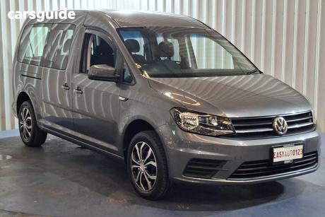 Grey 2018 Volkswagen Caddy Wagon Maxi Trendline Tsi220