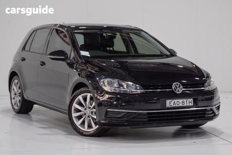 Black 2018 Volkswagen Golf Hatchback 110 Tsi Comfortline