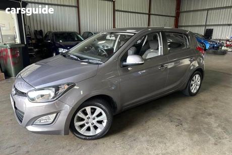 Grey 2012 Hyundai I20 Hatchback Elite