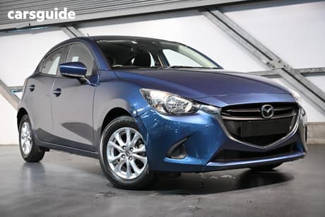 Blue 2018 Mazda 2 Hatchback Maxx