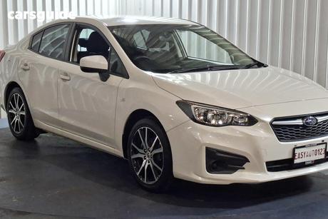 White 2019 Subaru Impreza Sedan 2.0I (Awd)