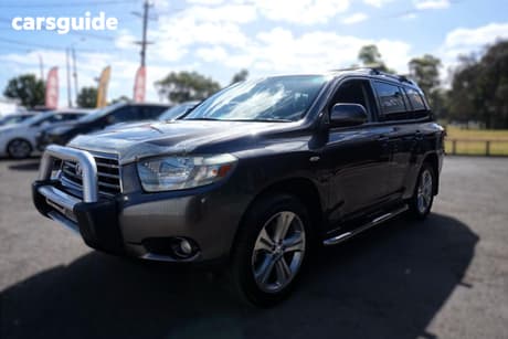 Grey 2009 Toyota Kluger Wagon Kx-S (4X4)