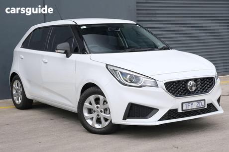 White 2024 MG MG3 Hatchback Core