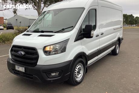 White 2019 Ford Transit Van 350L (Lwb) Fwd Mid Roof (5 Yr)