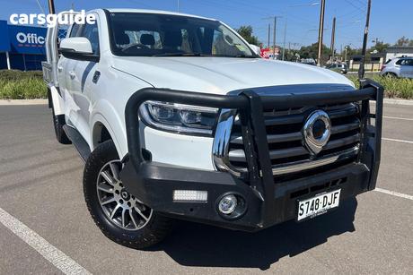 White 2024 GWM Cannon Dual Cab Utility Vanta (4X4)