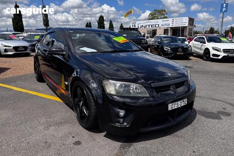 Black 2007 HSV GTS Sedan E SERIES R