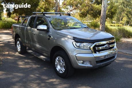 Silver 2016 Ford Ranger Super Cab Utility Xlt 3.2 Hi-Rider (4X2)