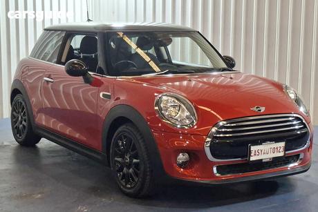 Red 2016 Mini Cooper Hatchback