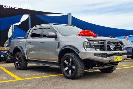 Silver 2022 Ford Ranger Double Cab Pick Up Wildtrak 3.0 (4X4)