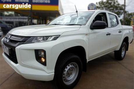 White 2021 Mitsubishi Triton Double Cab Pick Up Glx Adas (4X2)