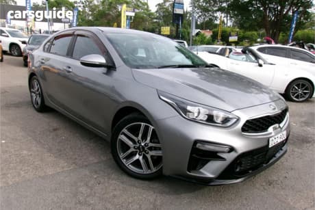 Grey 2018 Kia Cerato Sedan Sport+ Safety Pack