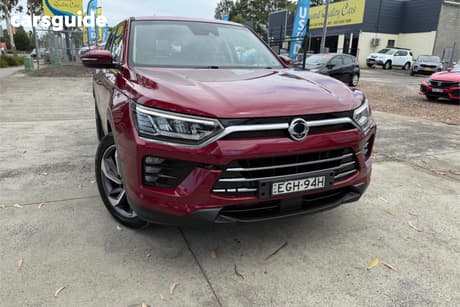 Red 2019 Ssangyong Korando Wagon Ultimate Le