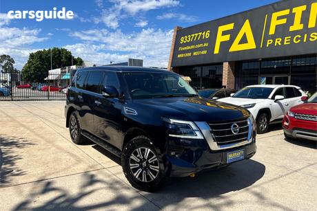 Blue 2019 Nissan Patrol Wagon Ti (4X4)