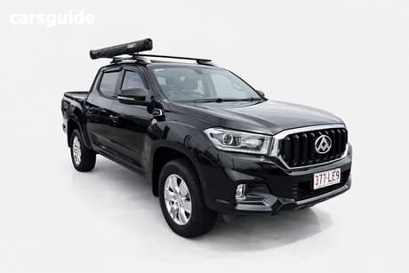 Black 2018 LDV T60 Double Cab Utility Pro (4X4)