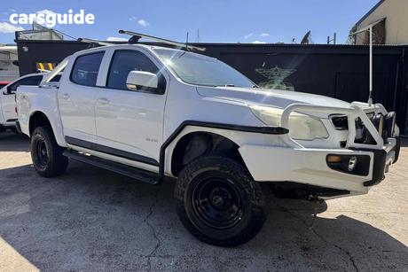 White 2012 Holden Colorado Crew Cab Pickup Lt (4X4)