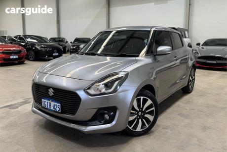 Silver 2017 Suzuki Swift Hatchback Glx Turbo