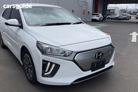 White 2021 Hyundai Ioniq Hatchback Electric Elite