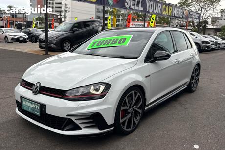 White 2016 Volkswagen Golf Hatchback Gti 40 Years