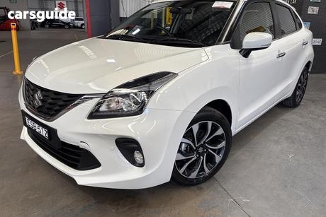 White 2022 Suzuki Baleno Hatchback Glx