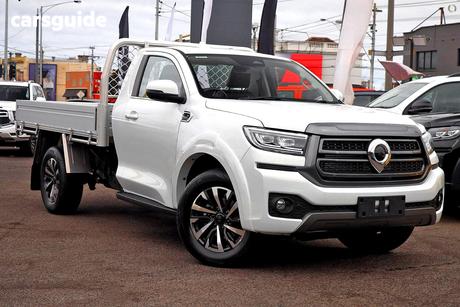 White 2025 GWM Cannon Cab Chassis Premium (4X2)