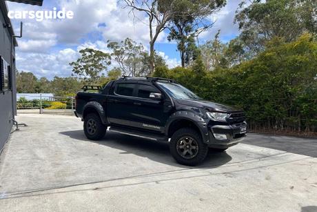 Black 2016 Ford Ranger Dual Cab Pick-up Wildtrak 3.2 (4X4)