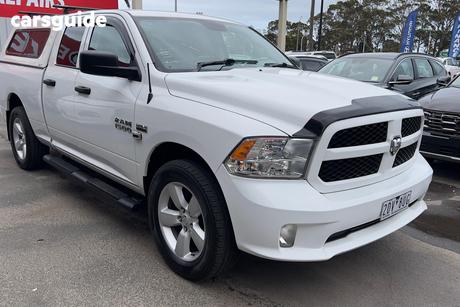 White 2020 RAM 1500 Crew Cab Utility Express (4X4)