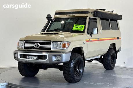Beige 2022 Toyota Landcruiser Wagon Gxl Troop Carrier