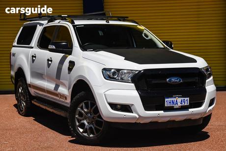 White 2018 Ford Ranger Dual Cab Utility Xlt 3.2 (4X4) (5 Yr)