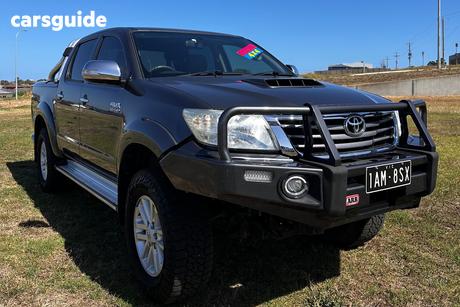 Grey 2013 Toyota Hilux Dual Cab Pick-up Sr5 (4X4)