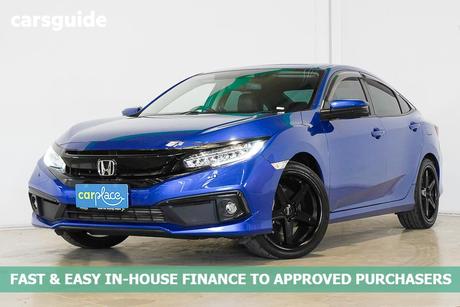 Yellow 2021 Honda Civic Sedan Vti-Lx