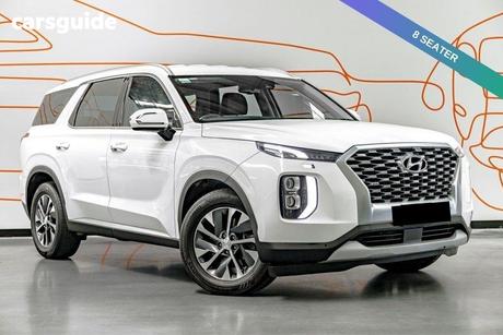 White 2021 Hyundai Palisade Wagon (8 Seat)