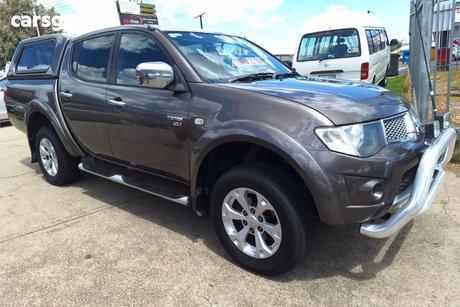 Brown 2009 Mitsubishi Triton Double Cab Utility Glx-R (4X4)