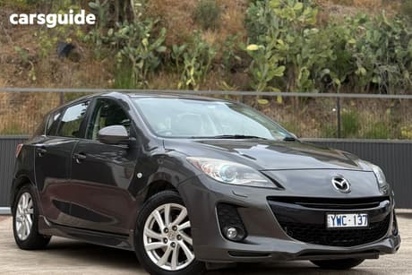 Grey 2012 Mazda 3 Hatchback Sp20 Skyactiv