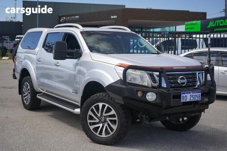 Silver 2015 Nissan Navara Dual Cab Utility St-X (4X4)