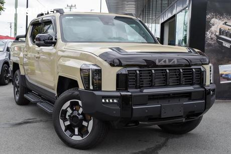 Beige 2025 Kia Tasman Double Cab Pick Up X-Line (4X4) (0.9T) Bdy Fender