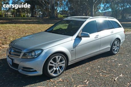 Silver 2012 Mercedes-Benz C250 Wagon Cdi Elegance Be
