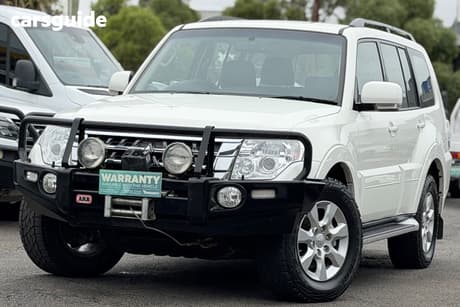 White 2020 Mitsubishi Pajero Wagon Glx (4X4) 7 Seat