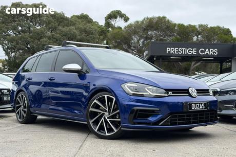 Blue 2020 Volkswagen Golf Wagon R