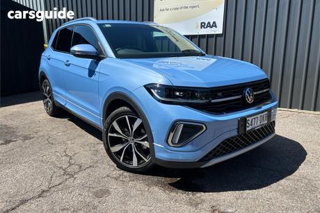 Blue 2024 Volkswagen T-Cross Wagon 85Tsi R-Line