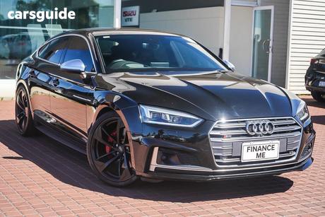 Black 2017 Audi S5 Hatchback Sportback 3.0 Tfsi Quattro