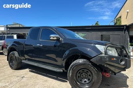 Black 2016 Nissan Navara King Cab Utility St-X (4X4)