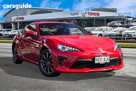 Red 2020 Toyota 86 Coupe Gt