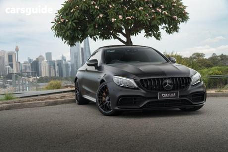 Black 2023 Mercedes-Benz C63 Coupe S