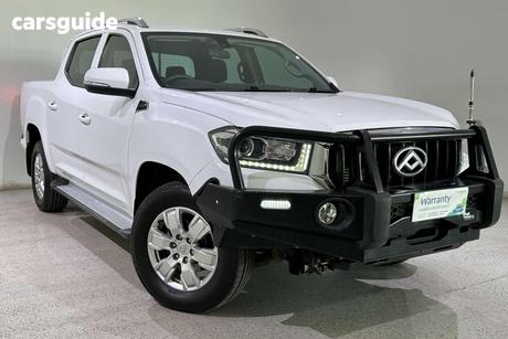 White 2020 LDV T60 Double Cab Utility Pro (4X4)