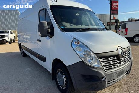 White 2016 Renault Master Van Lwb Mid