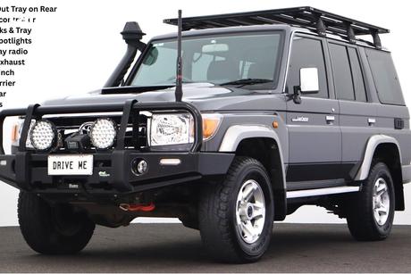 Grey 2022 Toyota Landcruiser Wagon Gxl