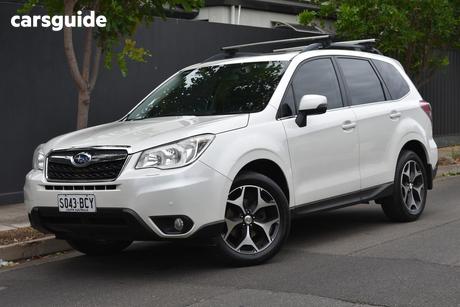 White 2014 Subaru Forester Wagon 2.5I-S