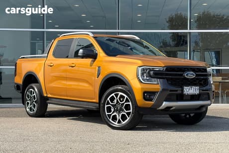 Yellow 2025 Ford Ranger Double Cab Pick Up Wildtrak 2.0 (4X4)