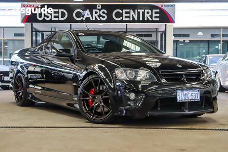 Black 2009 HSV Maloo Ute Tray R8 R